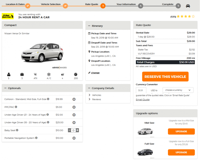 Car Rental Express GoCRX